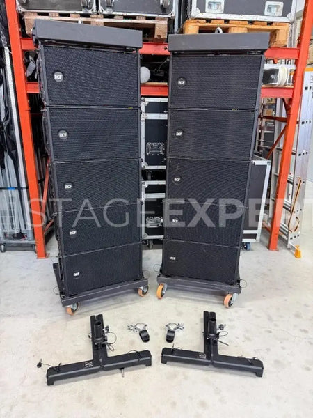 RCF HDL 10 + SUB 8008 Line Array Package with Flybars