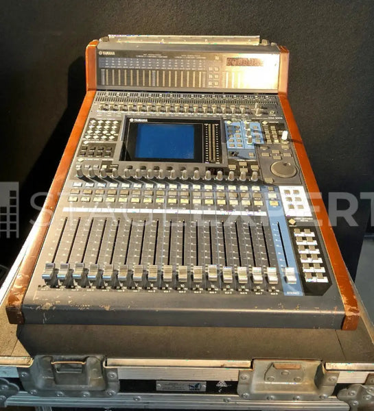 Yamaha DM1000-V2 Digital Console with Case & Meterbridge