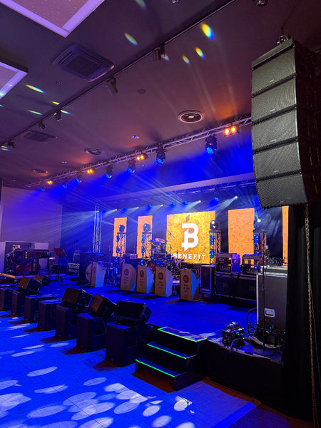 QSC LA112 + KS118 Line Array System – 12 Tops, 8 Subs