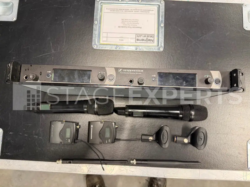 Sennheiser EM2050 Dual Receiver Set with SKM2000 & SK2000 – UHF