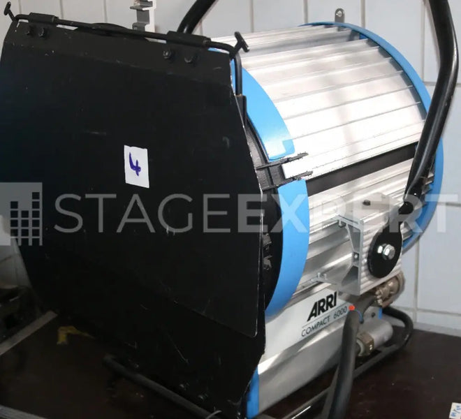 ARRI Daylight Compact 6000 HMI Fresnel – 6 kW Lamp Head