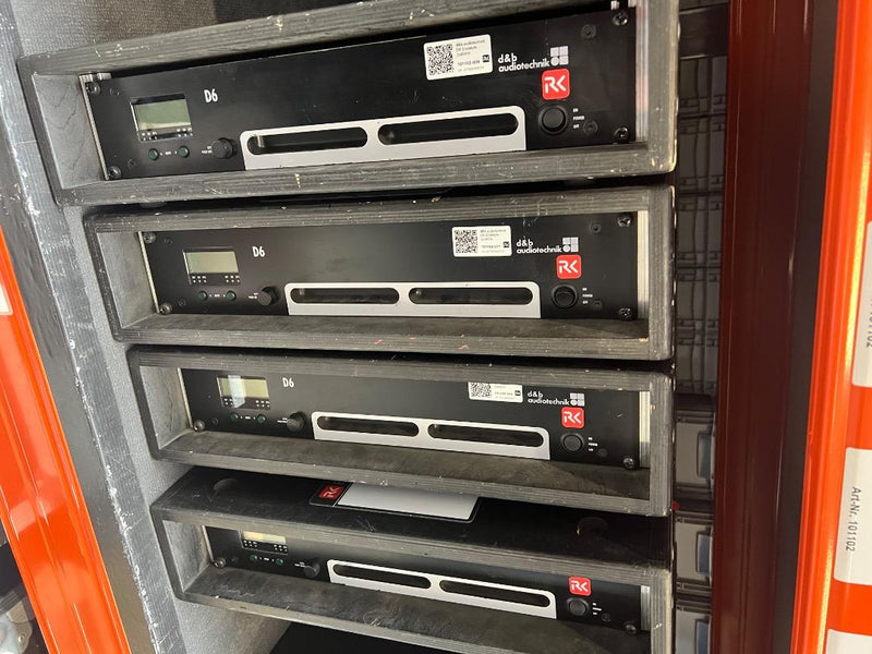 d&b audiotechnik D6 Power Amplifier – 2 x 600 W System