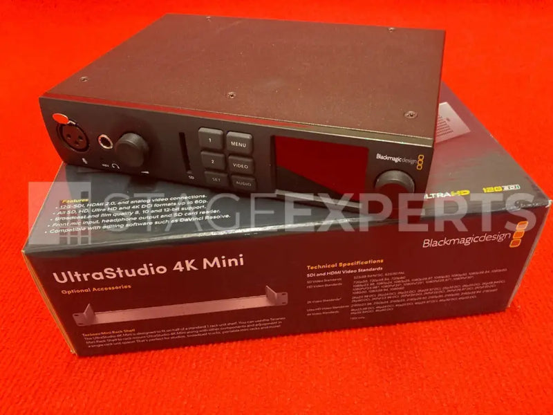 Blackmagic Design UltraStudio 4K Mini TB3 I/O | 12G‑SDI