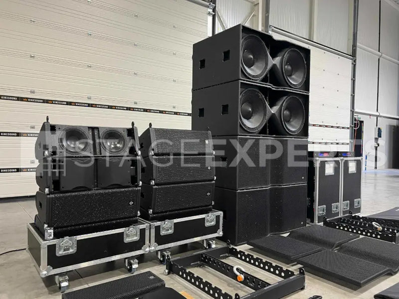 Coda Audio ViRAY + SCP system: 8 tops, 4 subs, amps