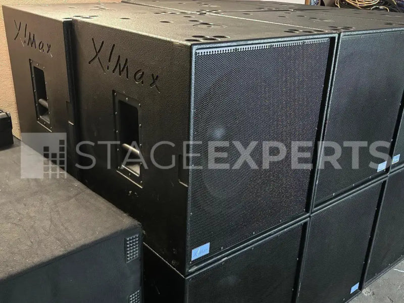 X!Max BR118 EX 4x Subwoofers with 18Sound 18NTLW5000
