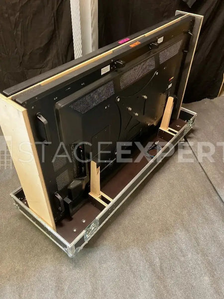 NEC MultiSync V654Q Pair 65in 4K Displays with Flight Case