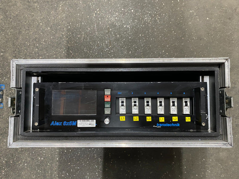 ETC Transtechnik Alex 6×5 kW Dimmer Pack in Flight Case