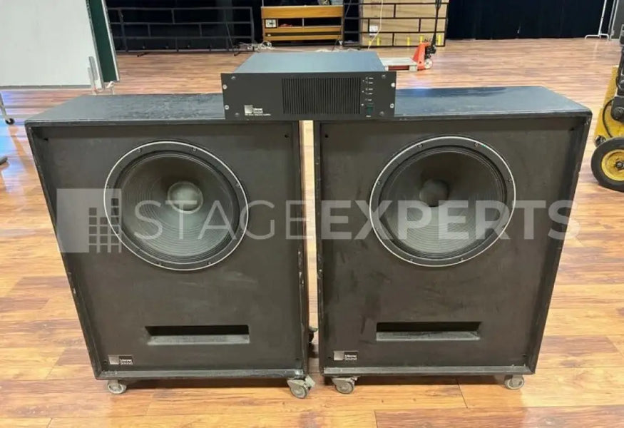 Meyer Sound 501 Package: 2x 18in Subs with 500 Amplifier
