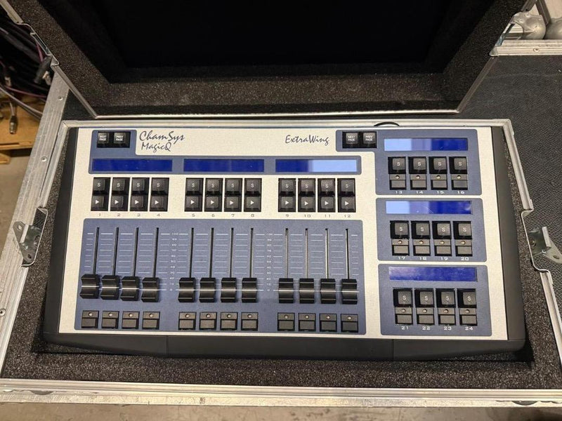 ChamSys ExtraWing Compact lighting control wing – USB wing