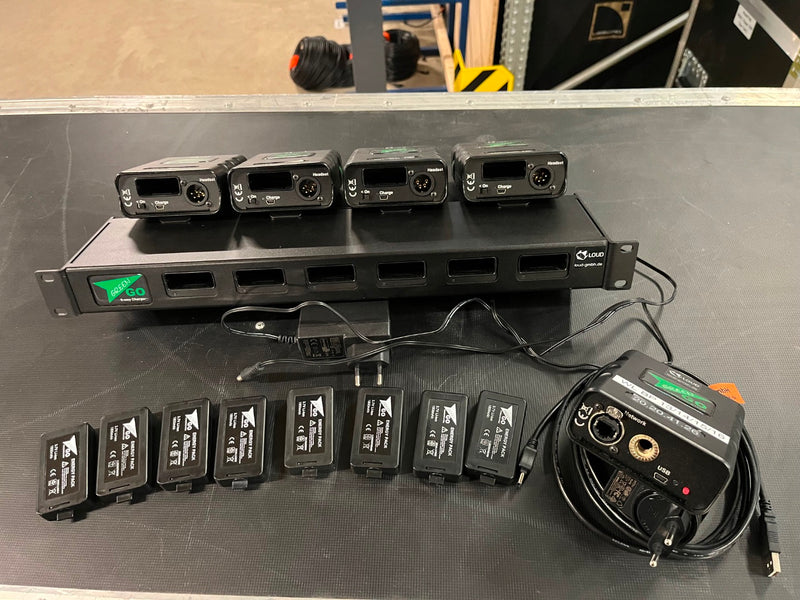 Green-GO WBPX Wireless Intercom Bodypack with 2 Batteries