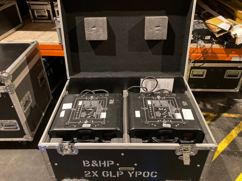 GLP Ypoc 250 Moving Light – Pair with Twin Case & Cables