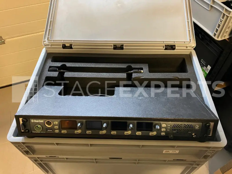 Clear-Com HelixNet HRM-4X Remote Station with Gooseneck Mic