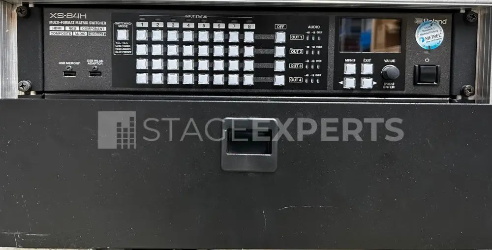 Roland XS-84H Multi-Format Matrix Switcher, HDBaseT I/O