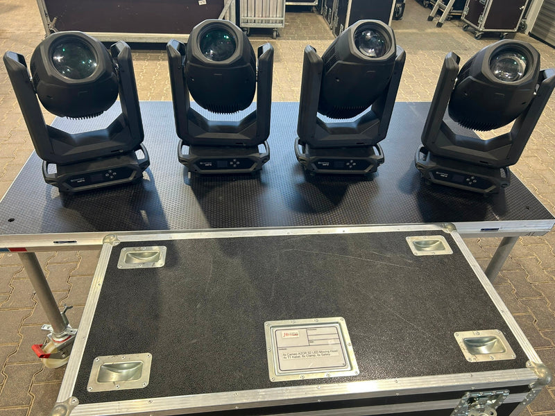 Cameo AZOR S2 LED Spot Moving Lights – Set of 4 with Case