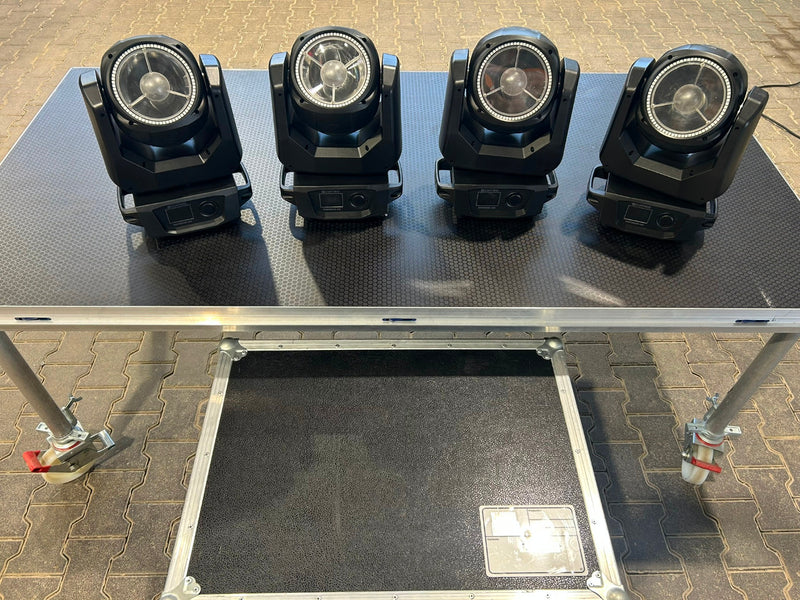 Cameo Movobeam 200 Beam Set with Case – 4 Fixtures