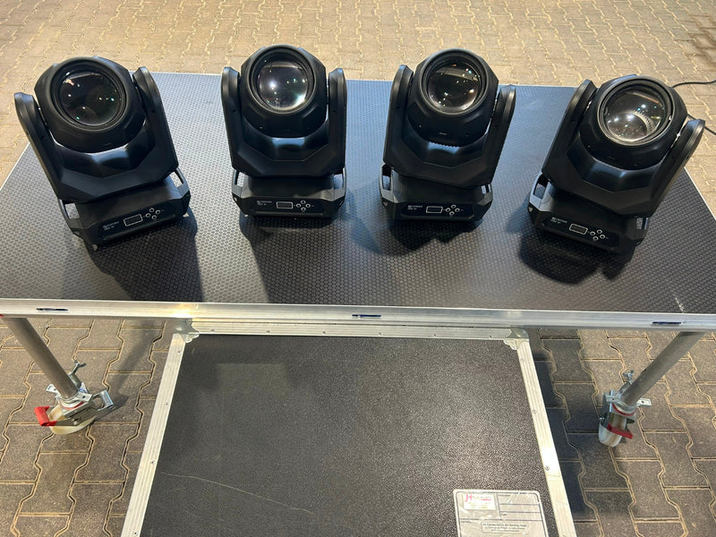 Cameo AZOR B1 Beam – Set of 4 Moving Lights with Case