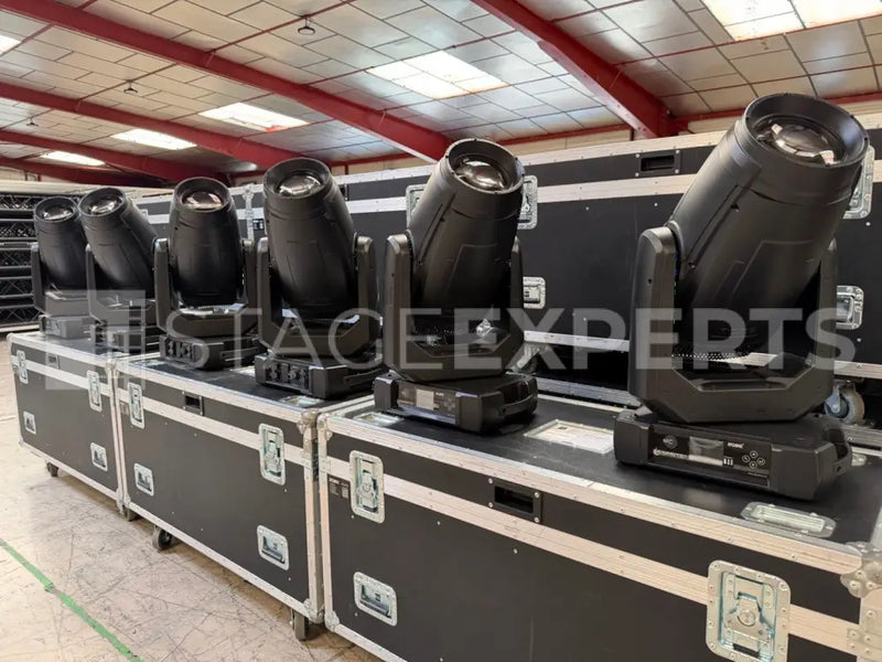 Robe Lighting Esprite Moving Lights – 2025, ~600 hrs, Cases
