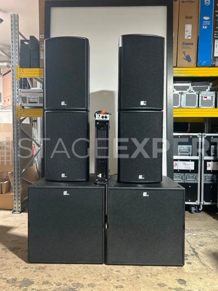 Fohhn XT4/XS‑4 System with Di‑4.1000 Amp & NA‑11 – Pro PA