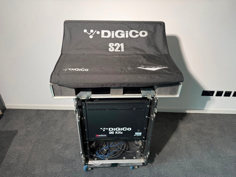 DiGiCo S21 + D2 Rack Digital Mixing Console Package