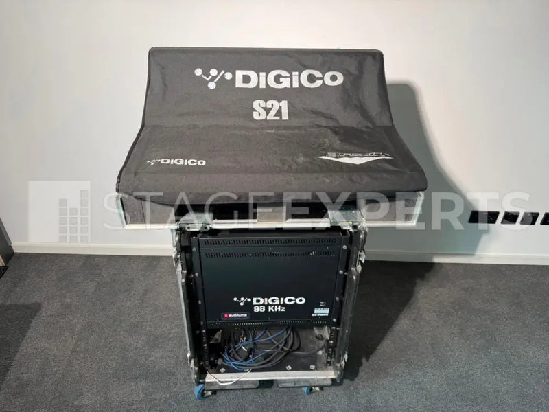 DiGiCo S21 + D2 Rack digital mixing console package for touring