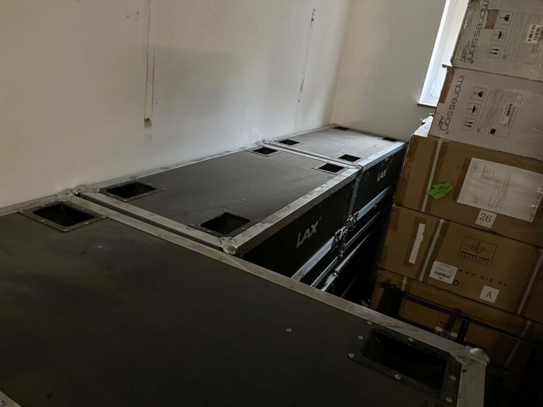 LAX Operation T12 Line Array System – 16 Tops, 12 Subs