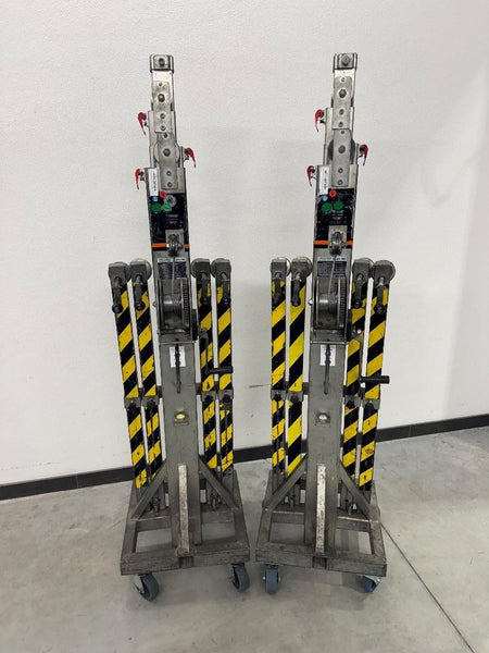 VMB TE-074 PRO Lifts (Pair) – 200 kg, 1.72–5.30 m, Silver