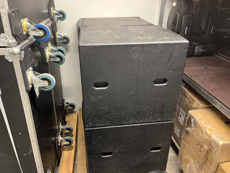 LAX Operation T12 Line Array System – 16 Tops, 12 Subs
