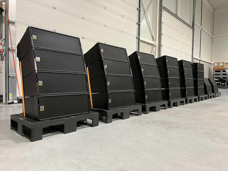 Martin Audio W8LMi 2x8/2x1 line array modules – 20 units