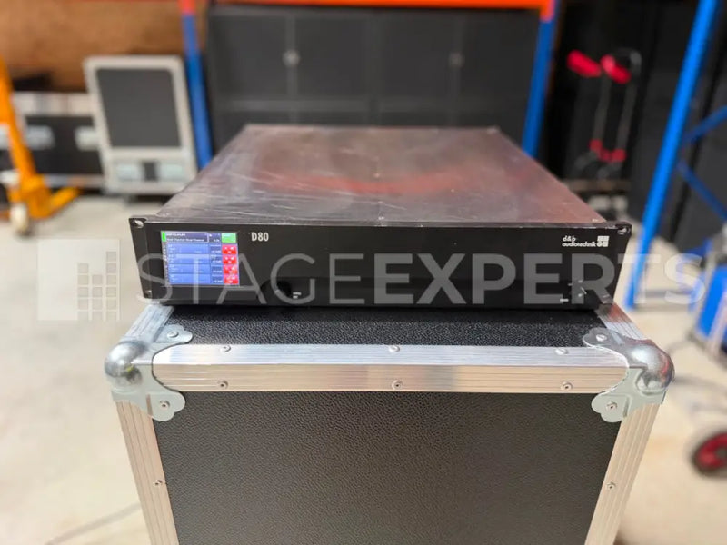 d&b audiotechnik D80 System Amplifier – 4-channel DSP