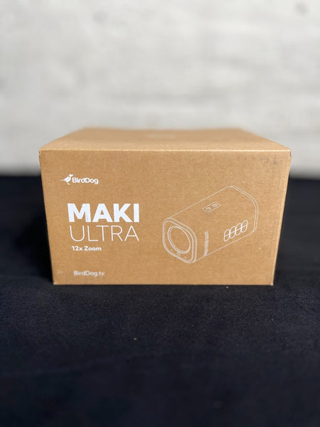 BirdDog MAKI Ultra 12x Black – Full HD Box Camera (Demo)