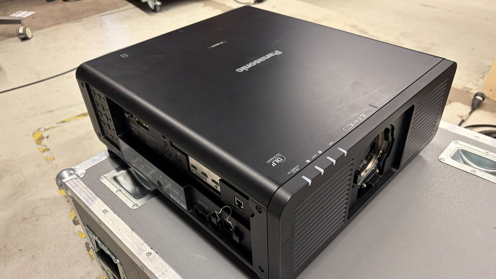 Panasonic PT-REQ15 4K Laser Projector, 15,000 lm – Demo
