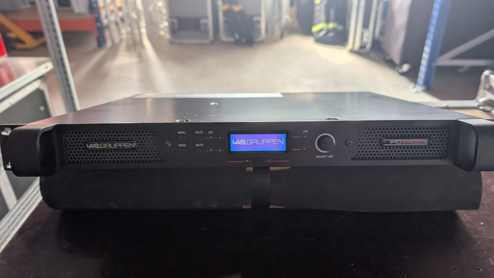 LAB Gruppen IPD2400 2-channel DSP Power Amplifier, 2400W