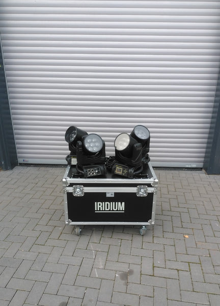 IRIDIUM 740Z Tourpack – 4x RGBW Wash Heads with Zoom