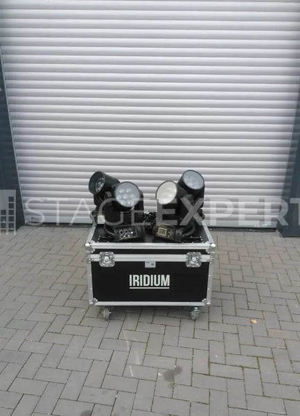 IRIDIUM 740Z Tourpack – 4x RGBW Wash Heads with Zoom