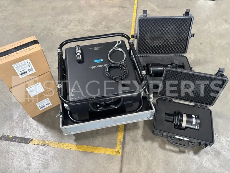 Panasonic PT-DZ13K Event Projector Set, 12,000 lm WUXGA