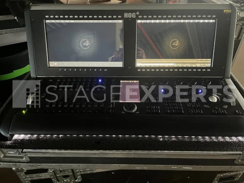 High End Systems Hog 4 Lighting Console with Flight Case