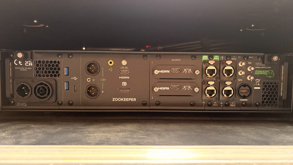 Green Hippo Hippotizer MX Targus Media Server | 2x 4K