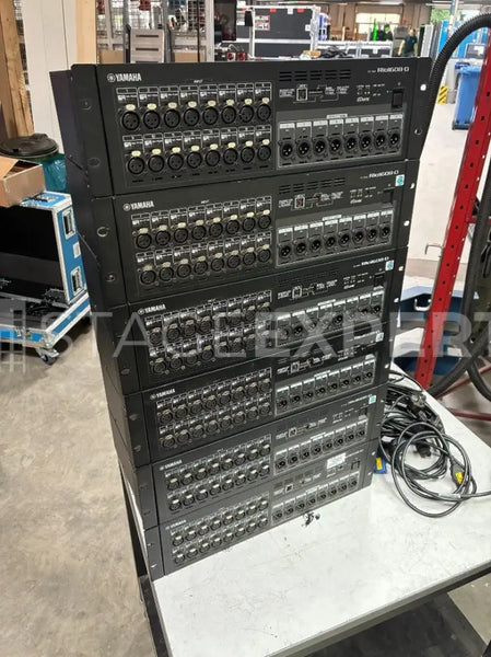 Yamaha Rio1608-D Dante I/O Stagebox – 16 In / 8 Out