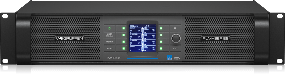 Lab Gruppen PLM 12K44BP 4‑channel system amp with Lake & Dante