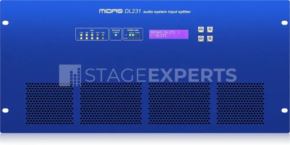 Midas DL231 Stagebox & Mic Splitter with AES50 Redundancy