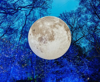 6 metre dia inflatable moon
