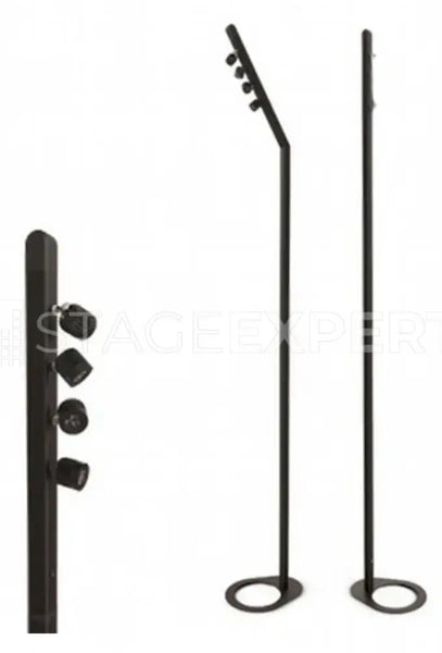 INNLED TecnoPAR T4 Set – 6 Battery Uplighters with Heads