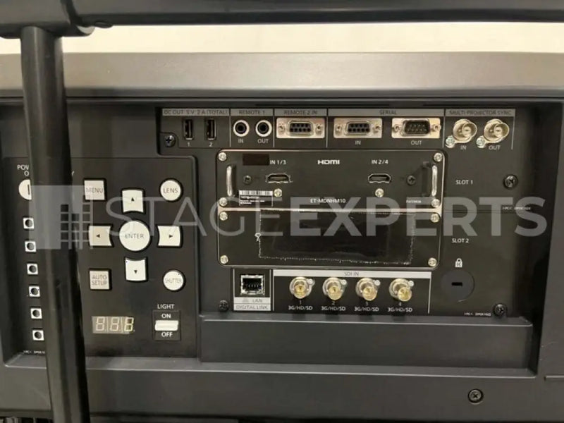 Panasonic PT-RQ22K 20K lm 4K 3‑Chip DLP Laser Projector