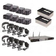 HME DX200 Wireless Intercom Kit with 8x BP200 & Headsets