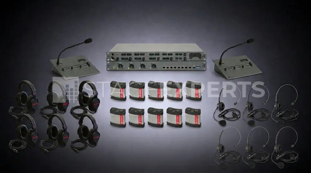 Riedel Performer Intercom Set – CR4, C44, C3, Headsets