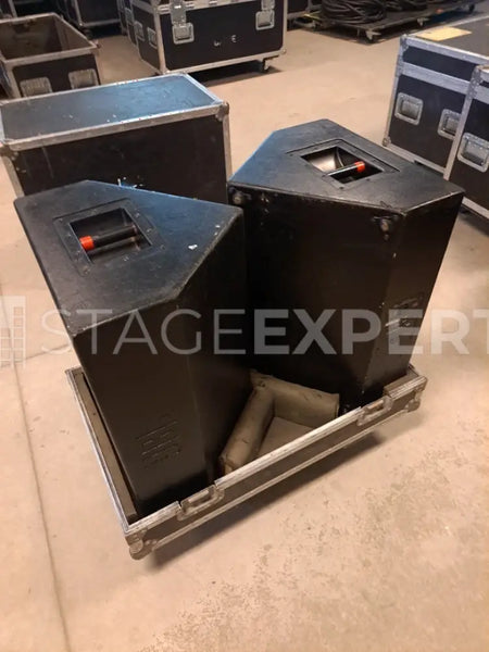 JBL P723 Monitor Set (2) with Touring Case – Stage Wedges
