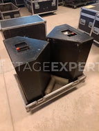 JBL P723 Monitor Set (2) with Touring Case – Stage Wedges