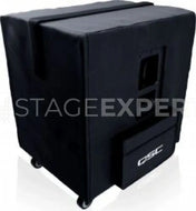 QSC KS118 Active Subwoofer, 18-inch 3600W with Cover – High-Output