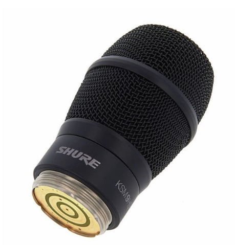 Shure RPW186 KSM9 Capsule – Black | Wireless Handheld