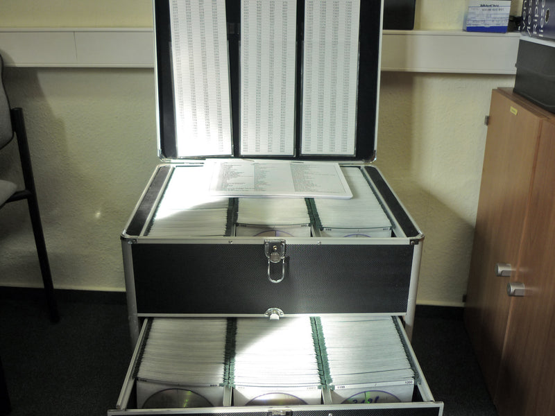 Video DVD Bundle – Approx. 1,300 Discs with Basic Carry Case